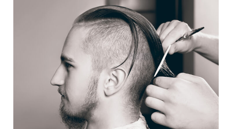 Undercut men hairstyle