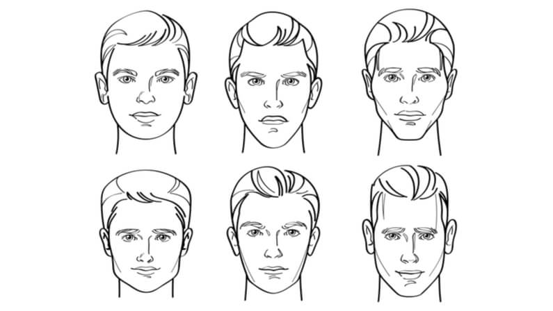 men face shapes